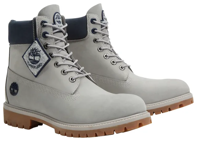 Grey timberlands hot sale for men