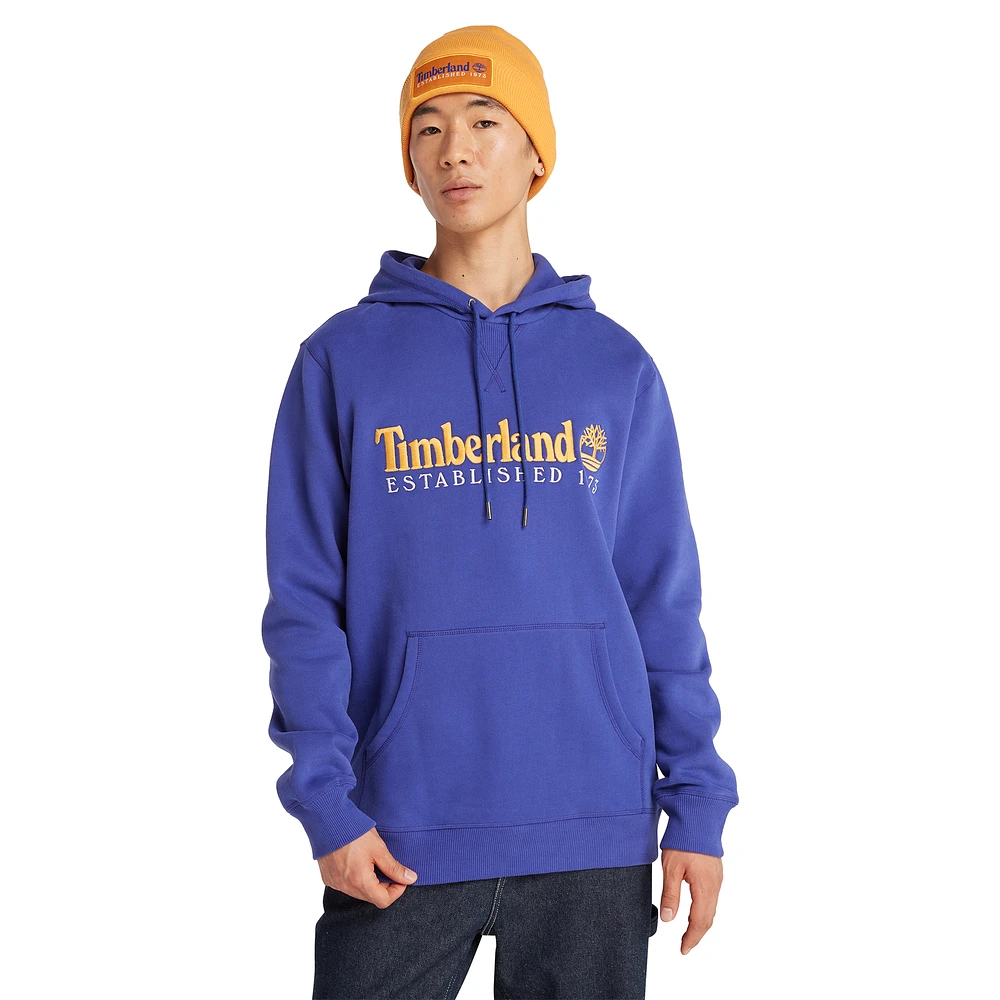 Blue best sale timberland hoodie