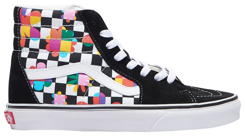 Rainbow checkerboard sale vans footlocker