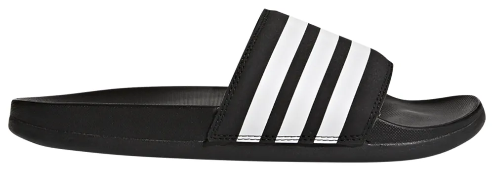 Adidas adilette cloudfoam 2024 women's slide sandals black