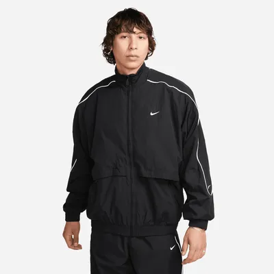 Compare Nike Solo Swoosh Woven Track Jacket - Men's | Mission Valley