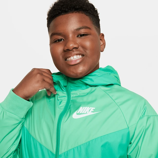 Nike windbreaker grade school online