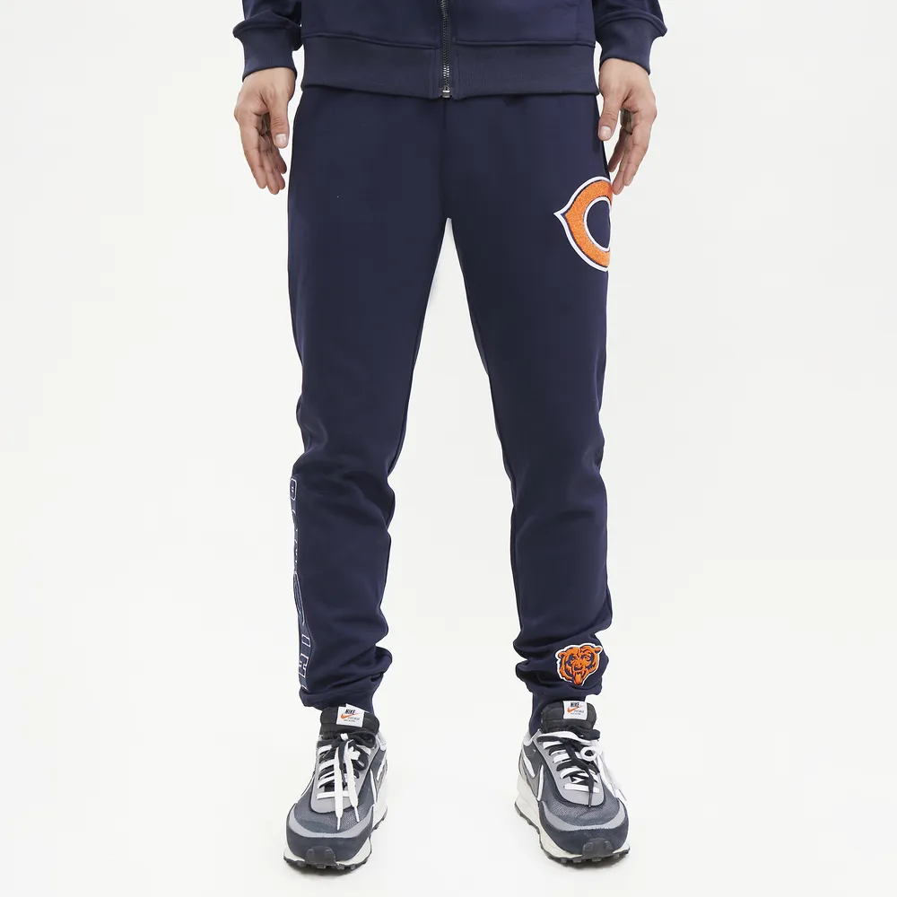 Pro Standard Mens Pro Standard Bears Chenille Joggers Mens Navy