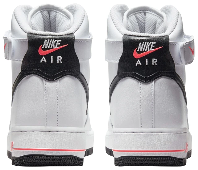 Nike Mens Nike Air Force 1 Hi Electric - Mens Shoes Black/White ...