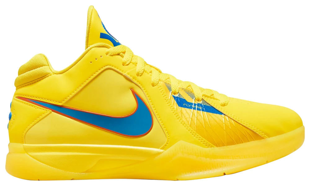 Nike Mens Zoom KD III Shoes Blue Yellow Orange Hamilton Place