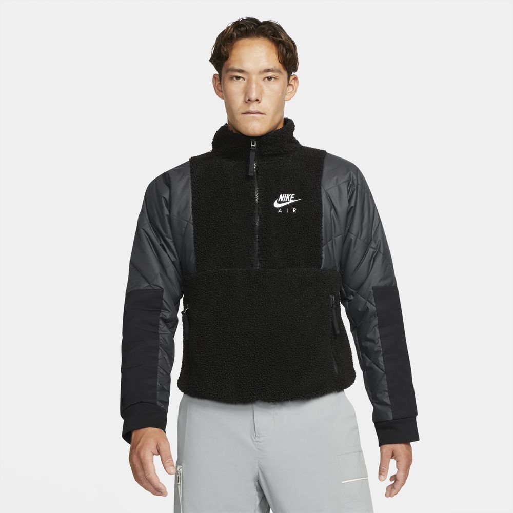 Nike air fleece half zip outlet top