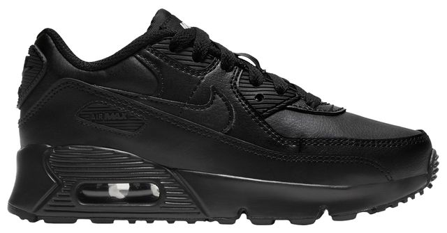 Nike air max 90 leather shop midnight navy preschool kids' shoe