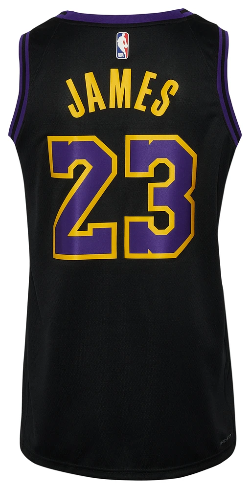 Men's nike lebron on sale james lakers jersey