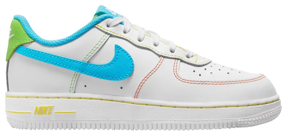 Nike air force 1 lv8 white red outlet blue