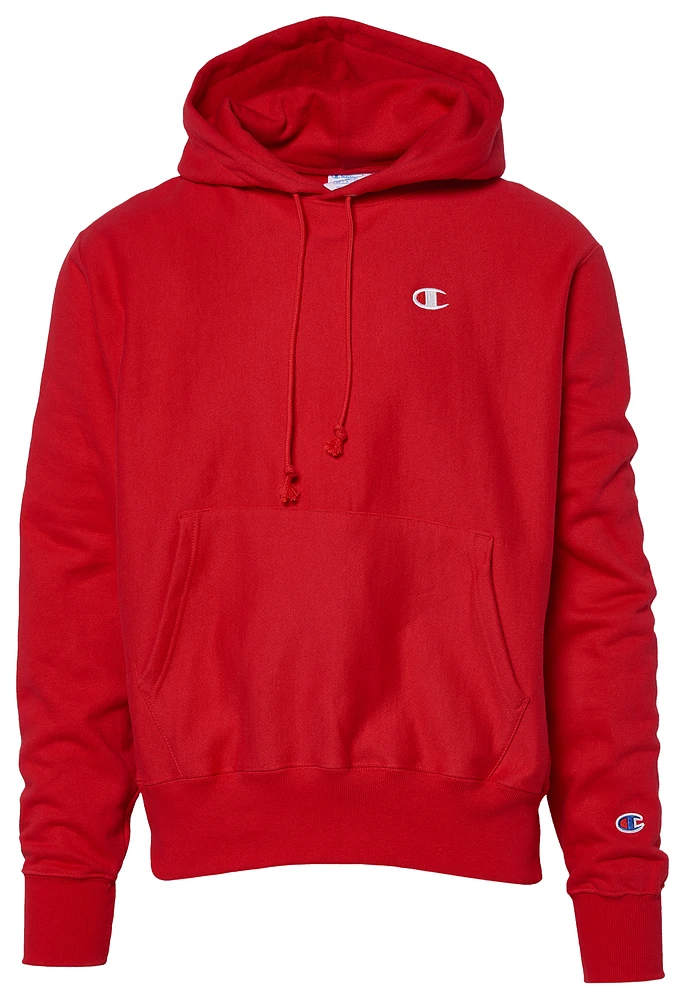 Champion Mens Champion Reverse Weave Left Chest C Pullover Hoodie