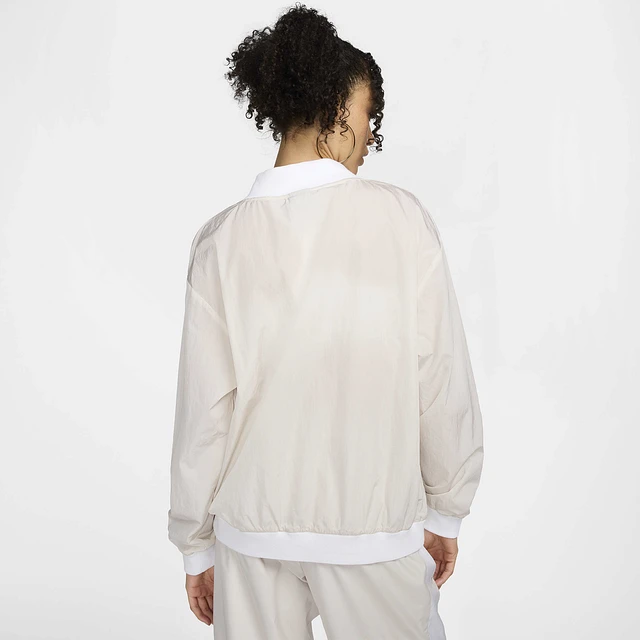 Nike NSW Essential Woven Long Sleeve V-Neck Crew - Women's