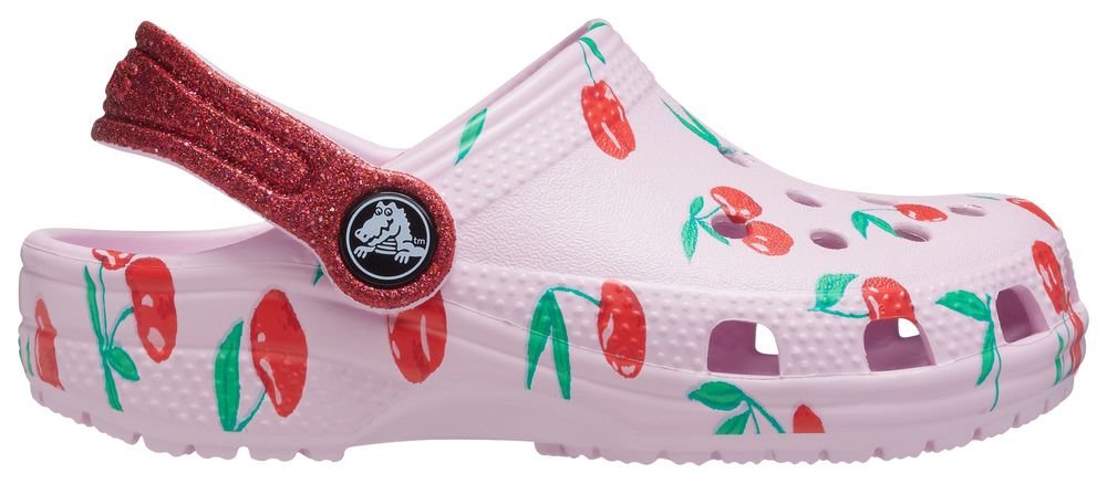 Kids Foot Locker Crocs Classic Food Print Clog - Girls' Grade School ...