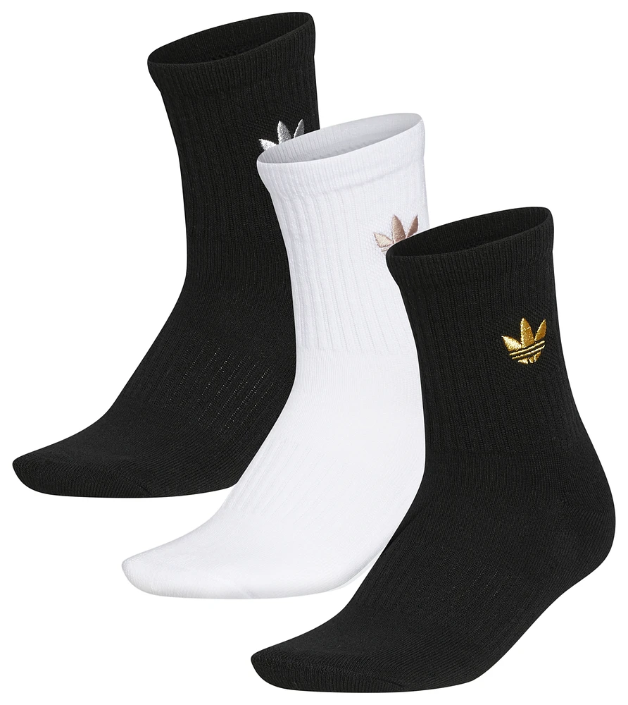 Adidas originals 3 hot sale pack trefoil socks