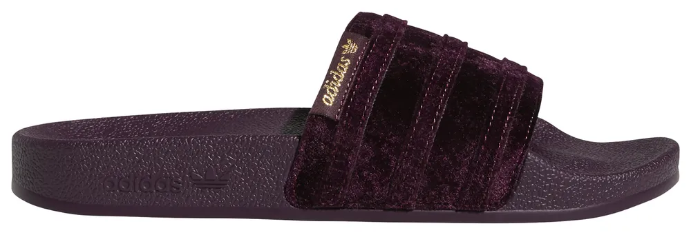 Adidas clearance slides burgundy