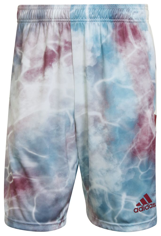 Adidas tie cheap dye shorts