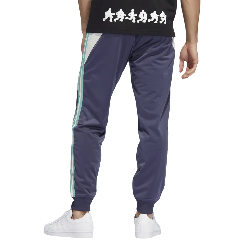 Adidas superstar track pants on sale navy