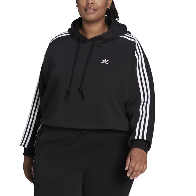 Slanina Přijímač Obklopen Adidas Originals Dámská Cropped Hoodie Tání Telex Ztělesňovat