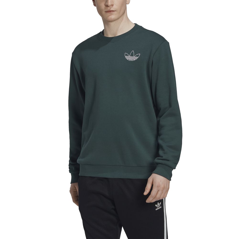 Adidas originals best sale outline crewneck sweatshirt