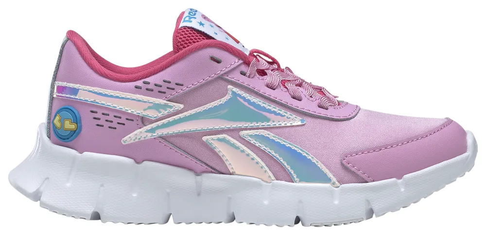 Girls pink clearance reebok