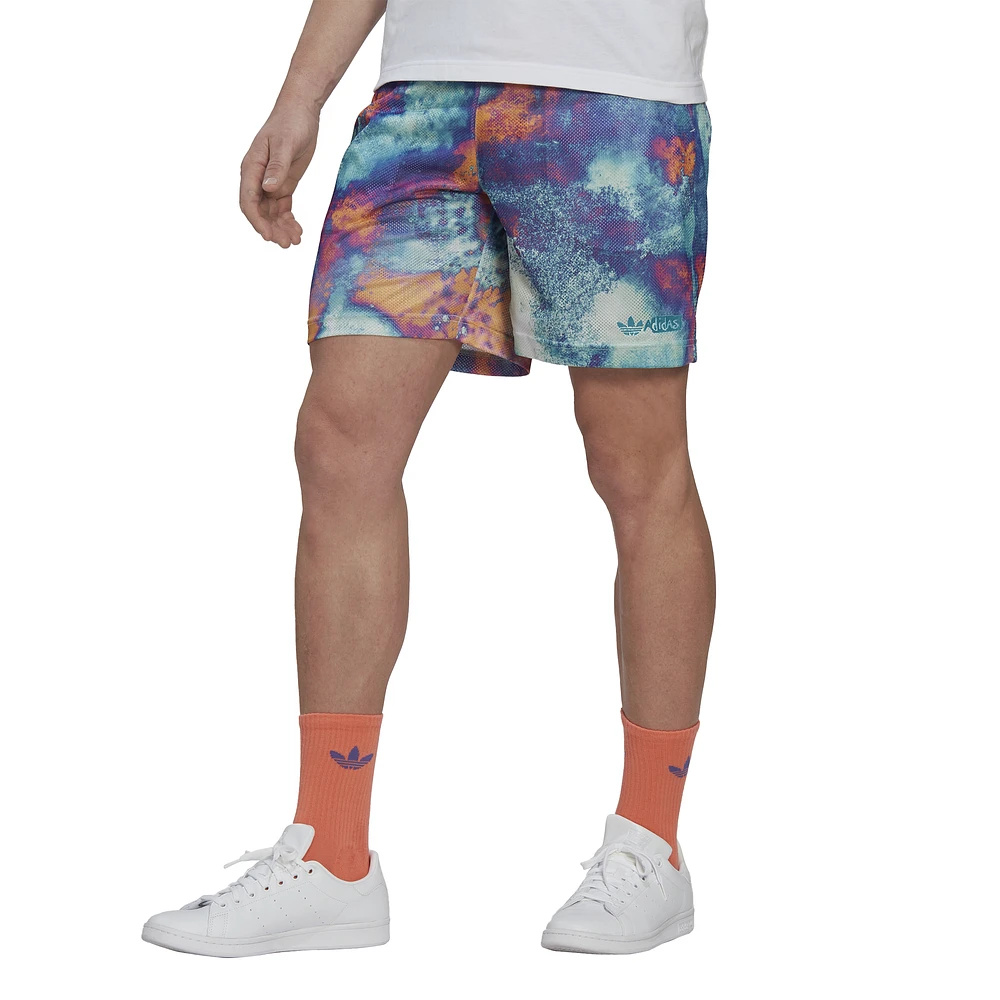 Adidas print shorts online