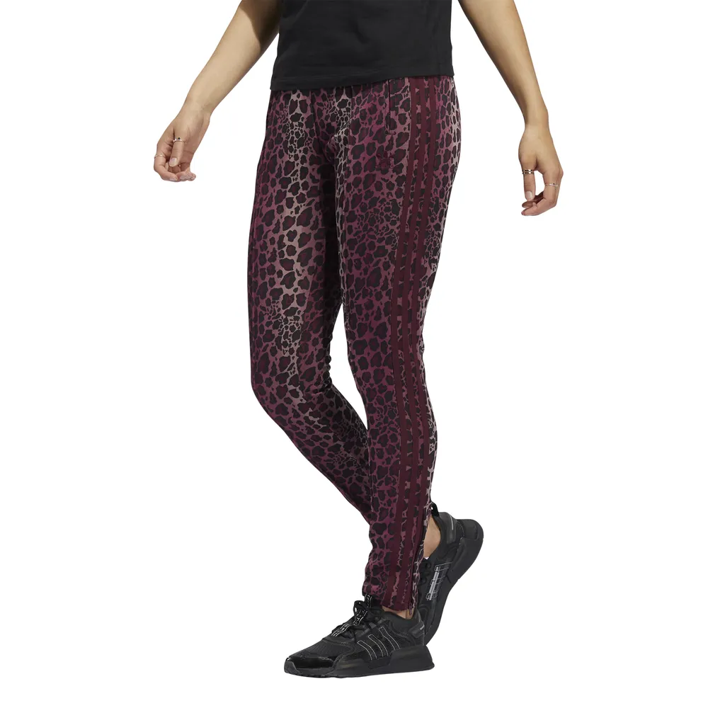 Adidas originals maroon track on sale pants