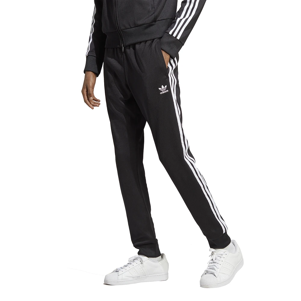 Adidas originals 3-stripes 2025 superstar track pants mens