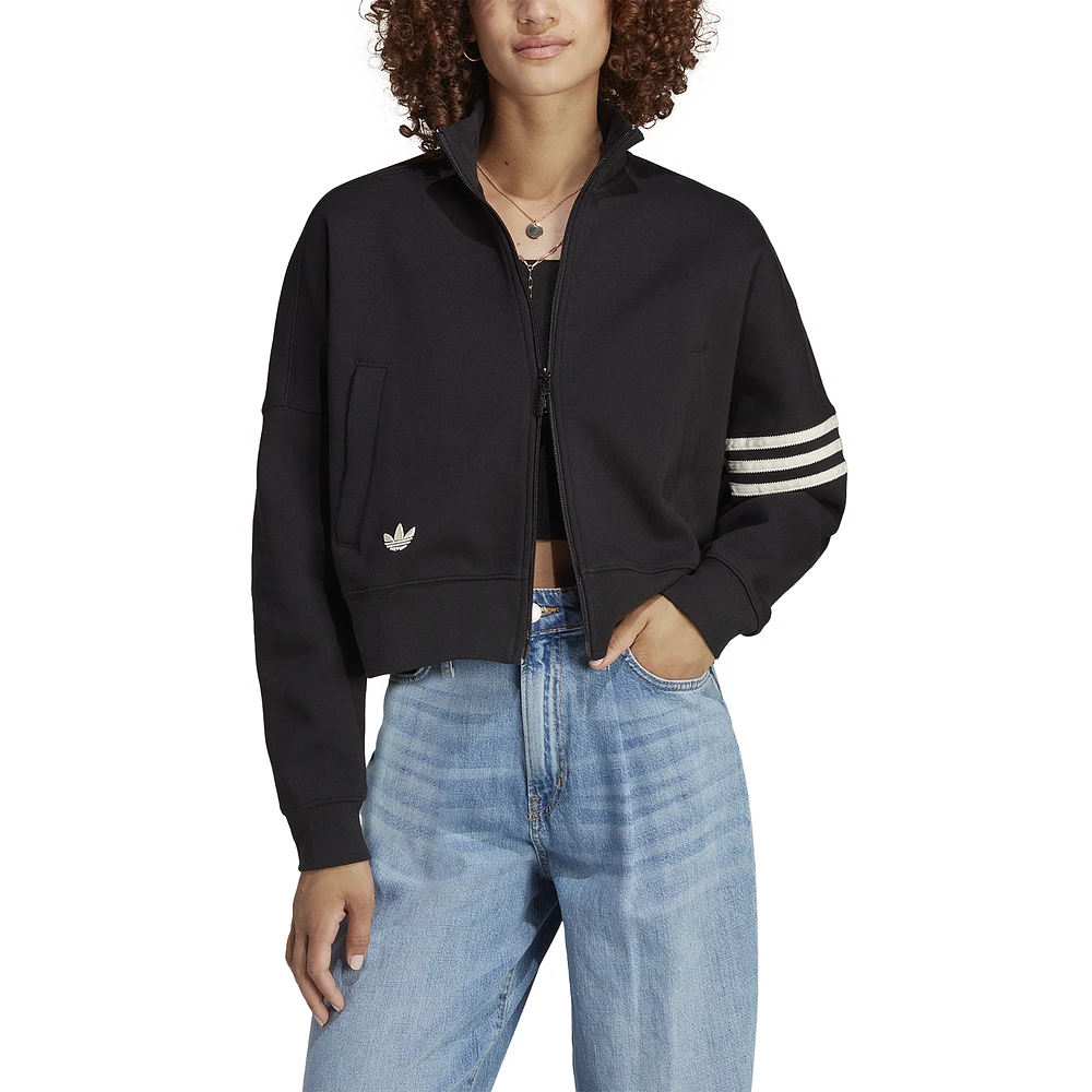 Adidas originals superstar sale track top womens