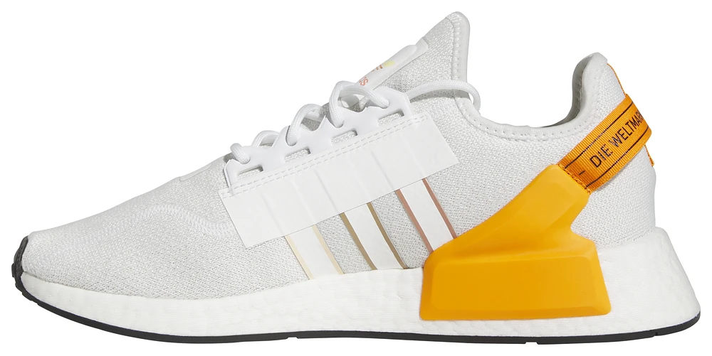 Adidas originals nmd cheap r1  mens white/black/gold