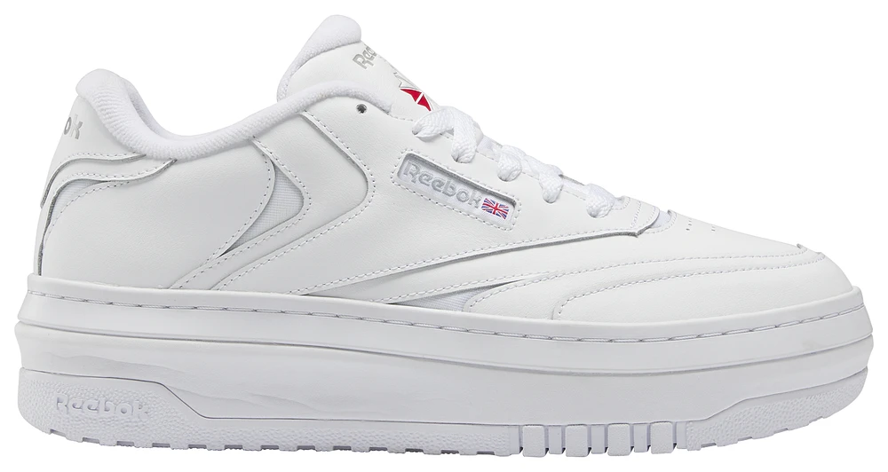 REEBOK★CLUB C EXTRA★厚底 CLOUD WHITE/CLOUD WHITE/PURE GREY Reebok Womens Club C Extra - Shoes White/White/Pure Grey