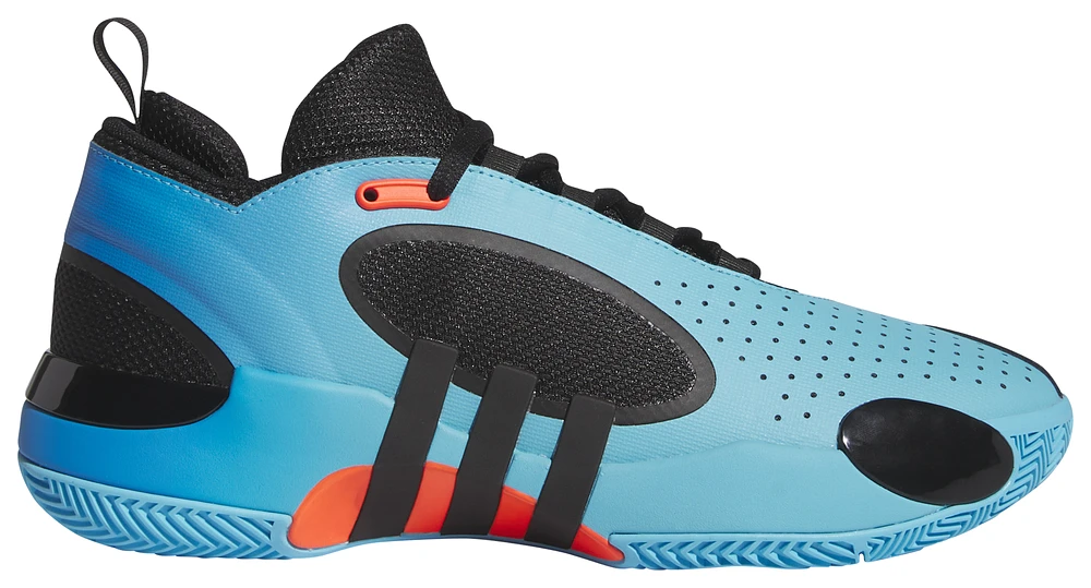 Adidas Mens D.O.N. Issue 5 Basketball Shoes Bright Cyan Black