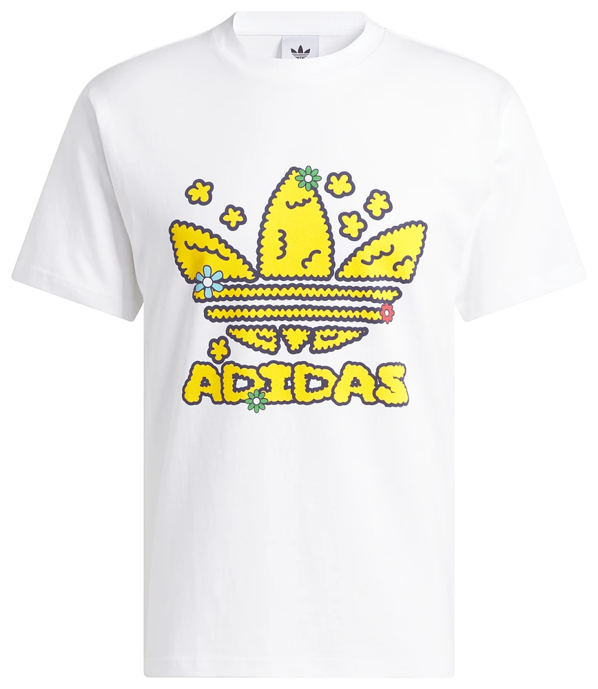 Adidas originals men's trefoil tee online