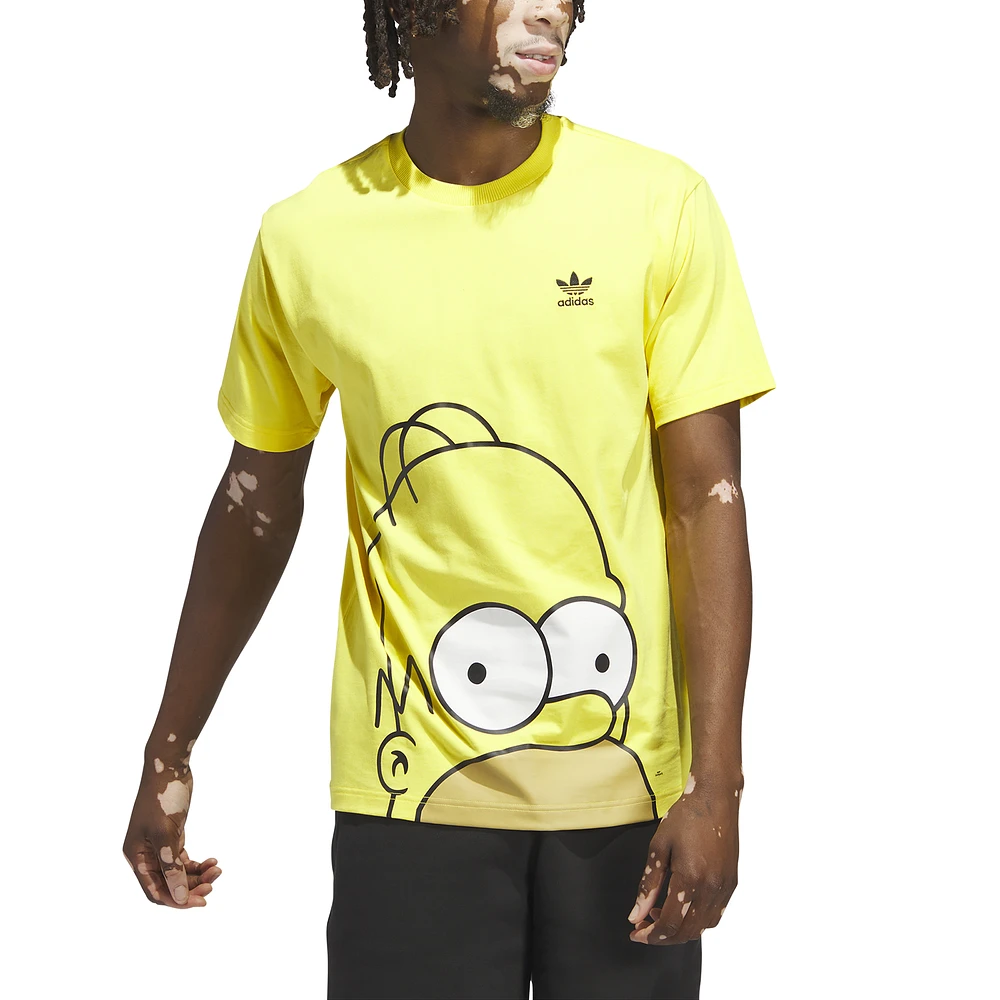 Yellow store simpsons shirt