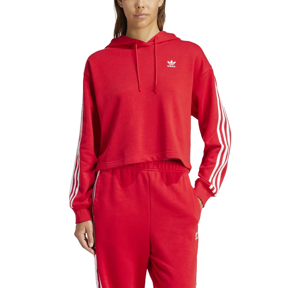 Adidas Originals Womens adicolor 3-Stripes Short Hoodie - Better