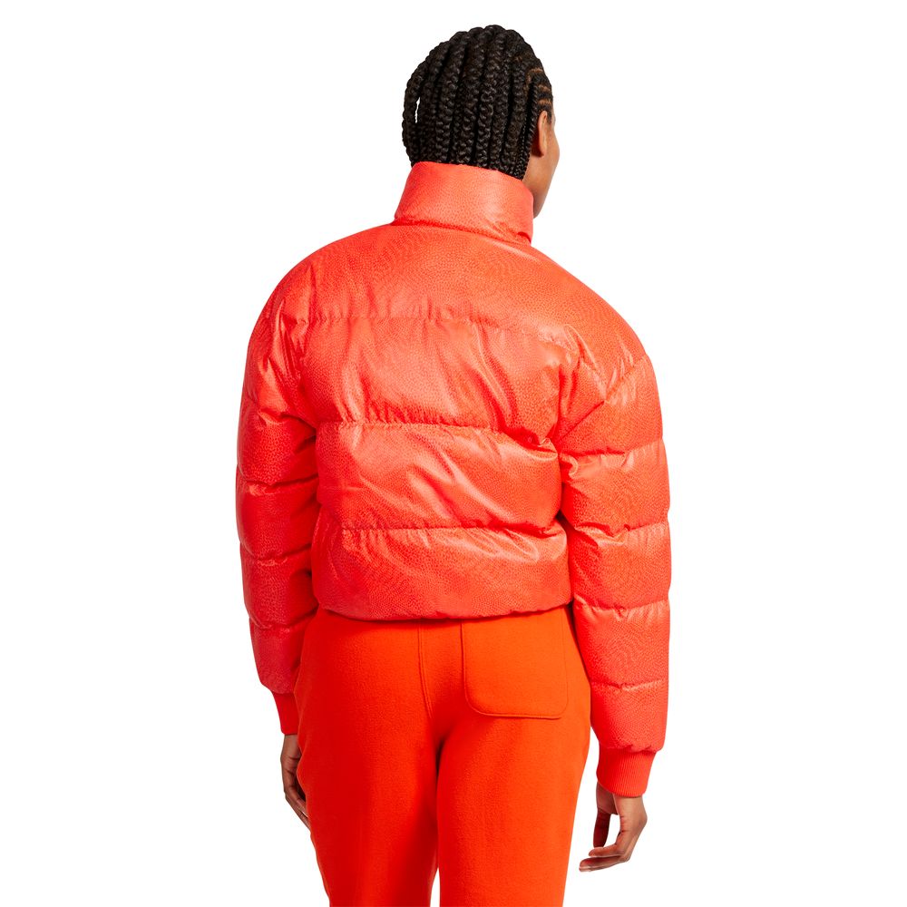 Neon orange 2025 puffer jacket