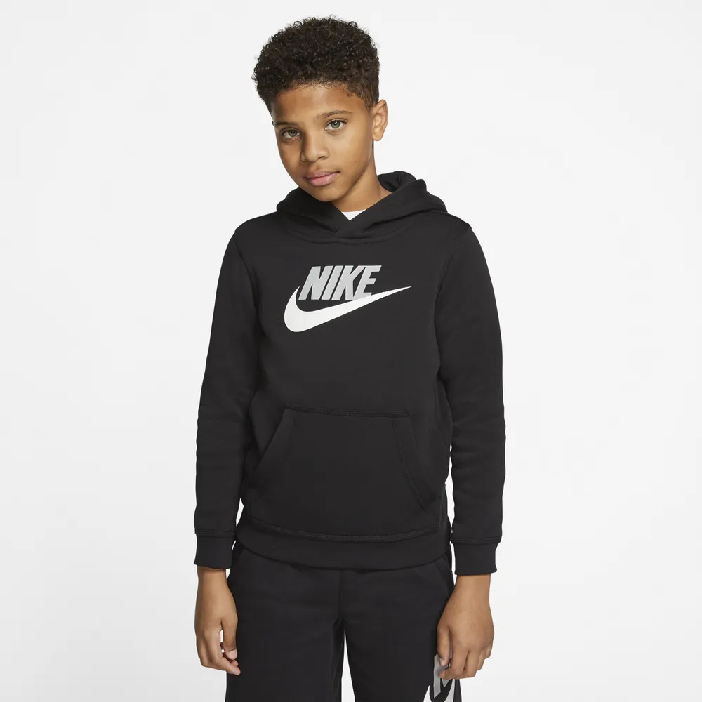 Grey nike best sale hoodie boys