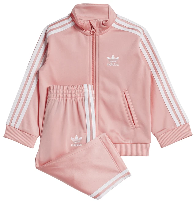 Shop Adidas Firebird Track Suit - Girls' Preschool at