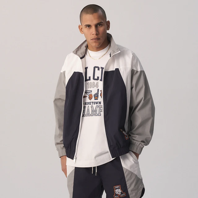 ジャケット・アウター ALL CITY by Just Don Varsity Jacket Just Don All City Varsity Jackets Blue | Devon Sport