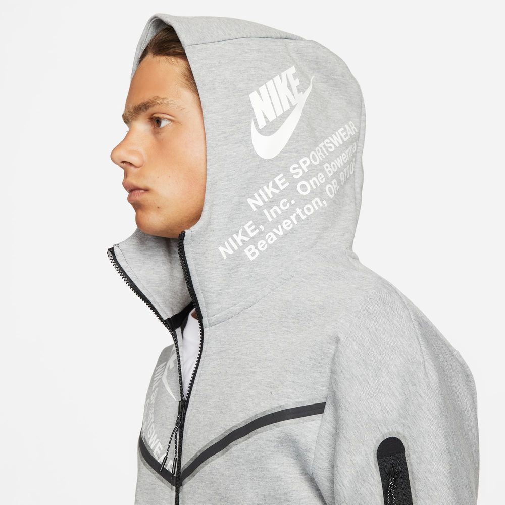 Nike tech poly on sale full zip hoodie