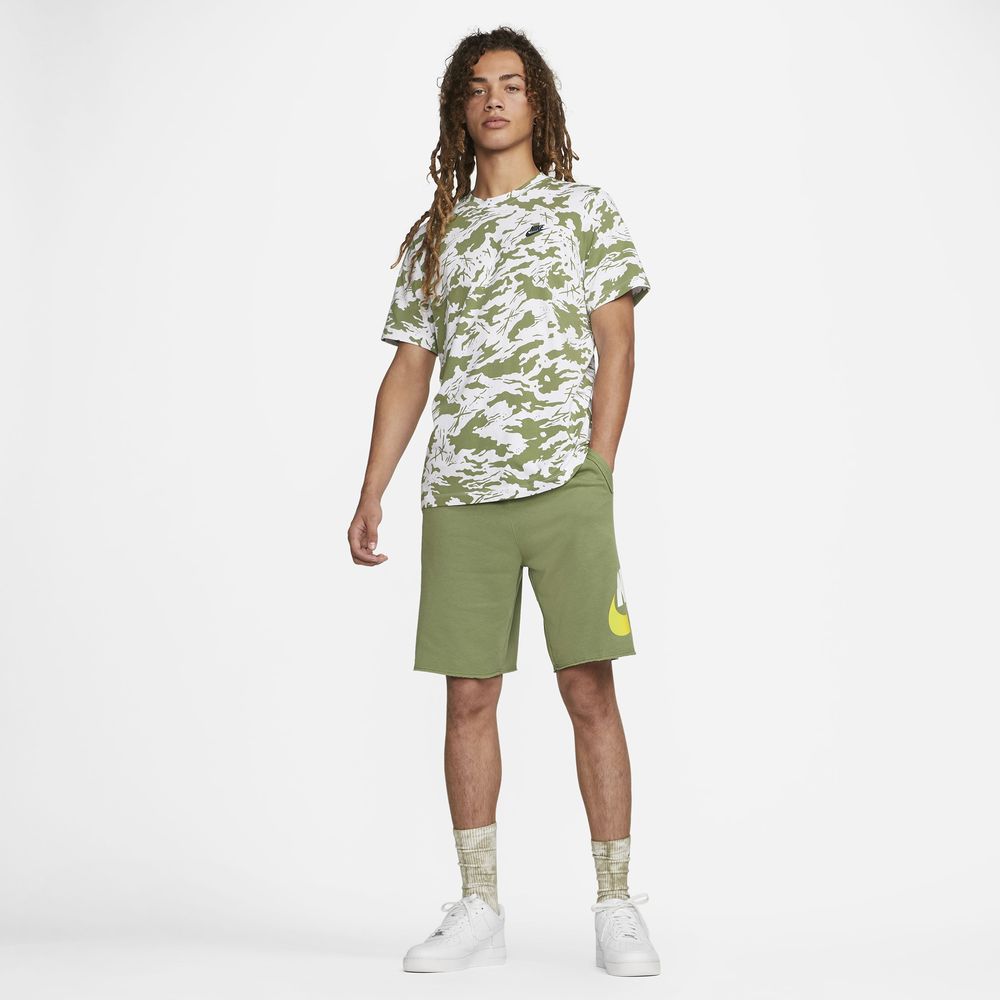 Nike camo hot sale fleece shorts