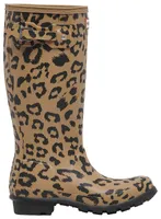 Hunter black hot sale leopard boots