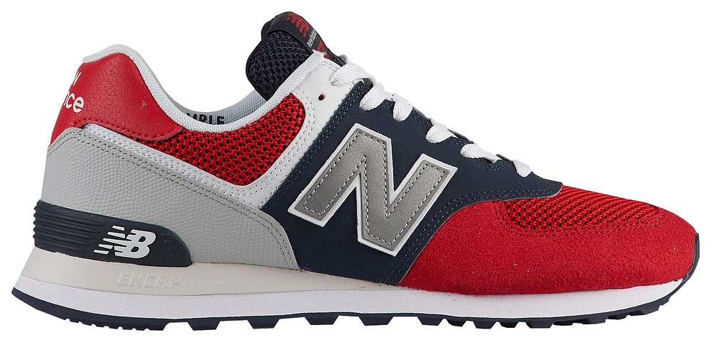 New balance cheap 574 gray red