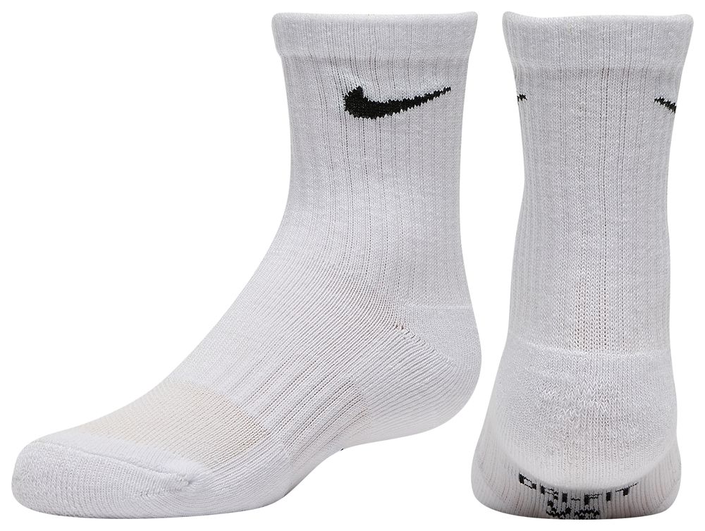 Nike 6 Pack Dri-Fit Performance Basic Crew Socks - Boys' Preschool ...