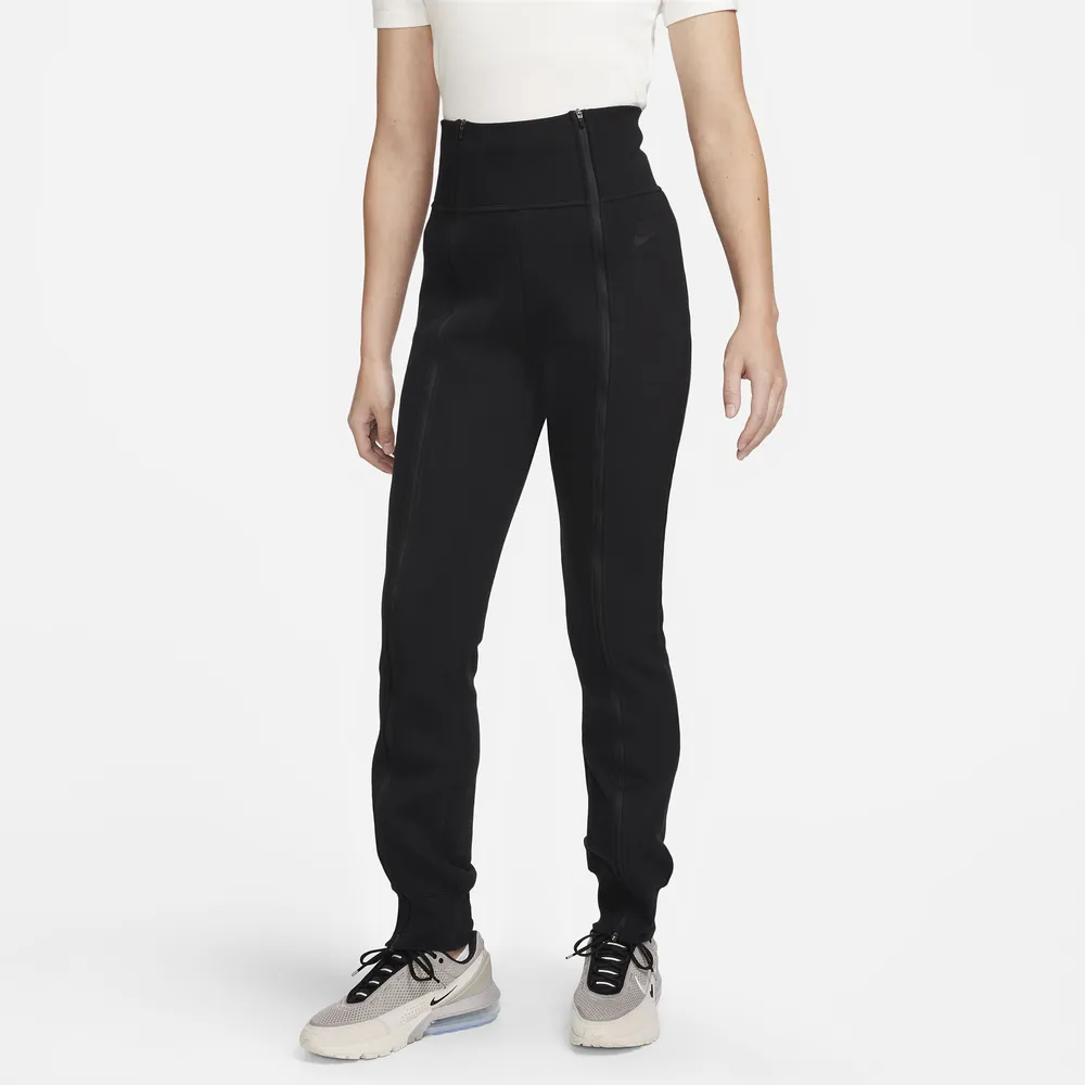 Nike Womens NSW Tech Fleece Slim Zip Pants Black Black Pueblo Mall