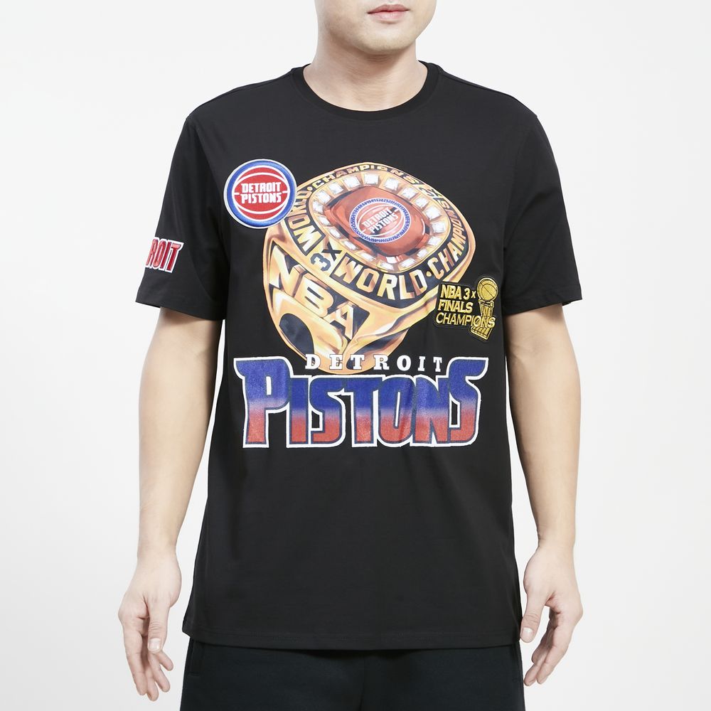 Pro Standard Pistons Champ Ring TShirt Men's Plaza Las Americas