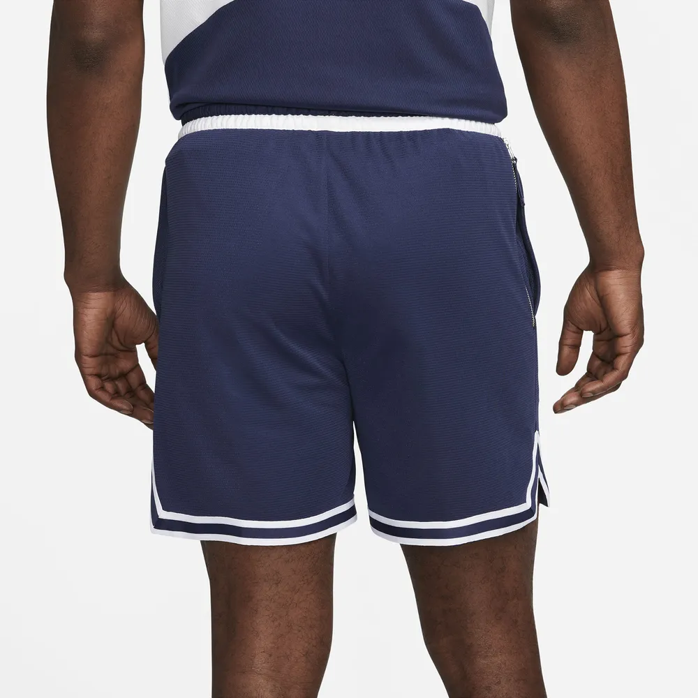 Nike Mens Dri-Fit DNA 6in Short - Midnight Navy/White | Mall of America®