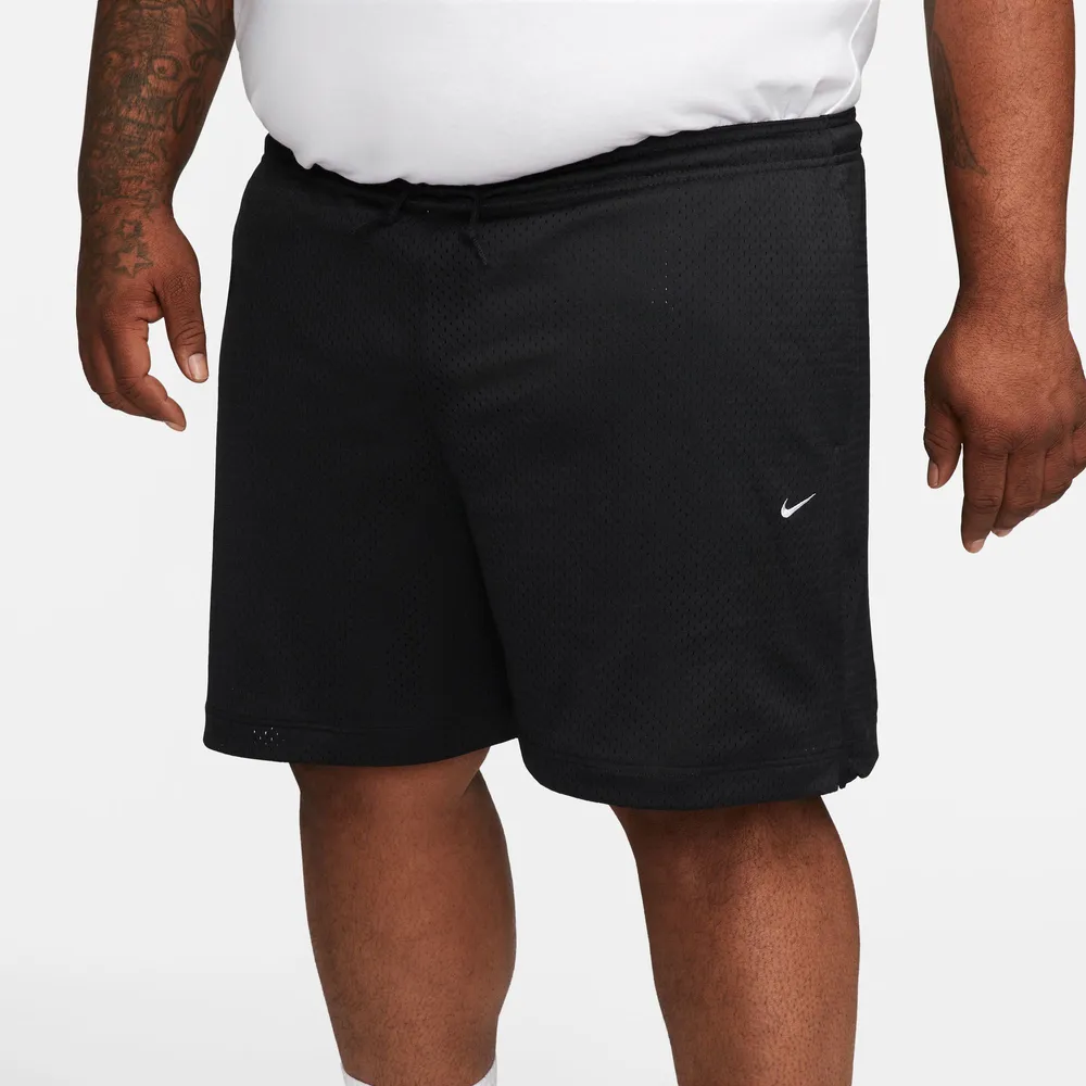 Nike Mens Authentic Mesh Shorts Black White CoolSprings Galleria