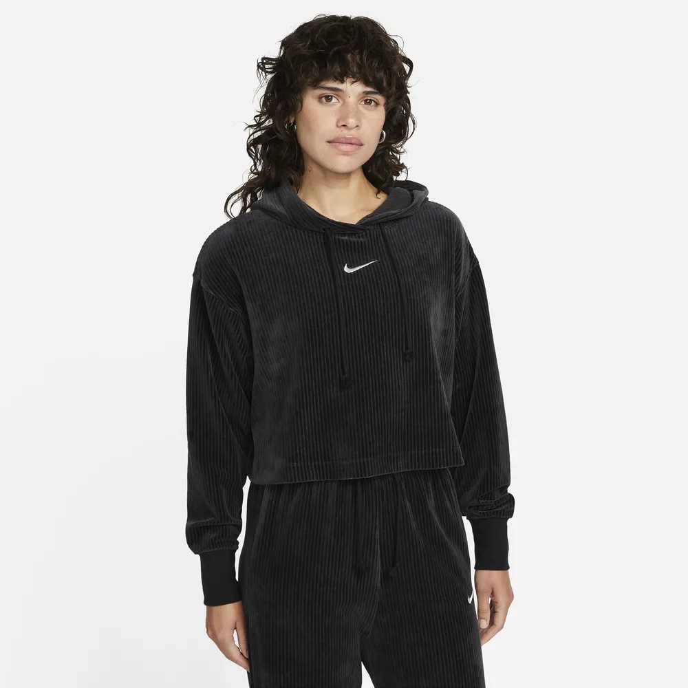 Nike crop pullover hot sale