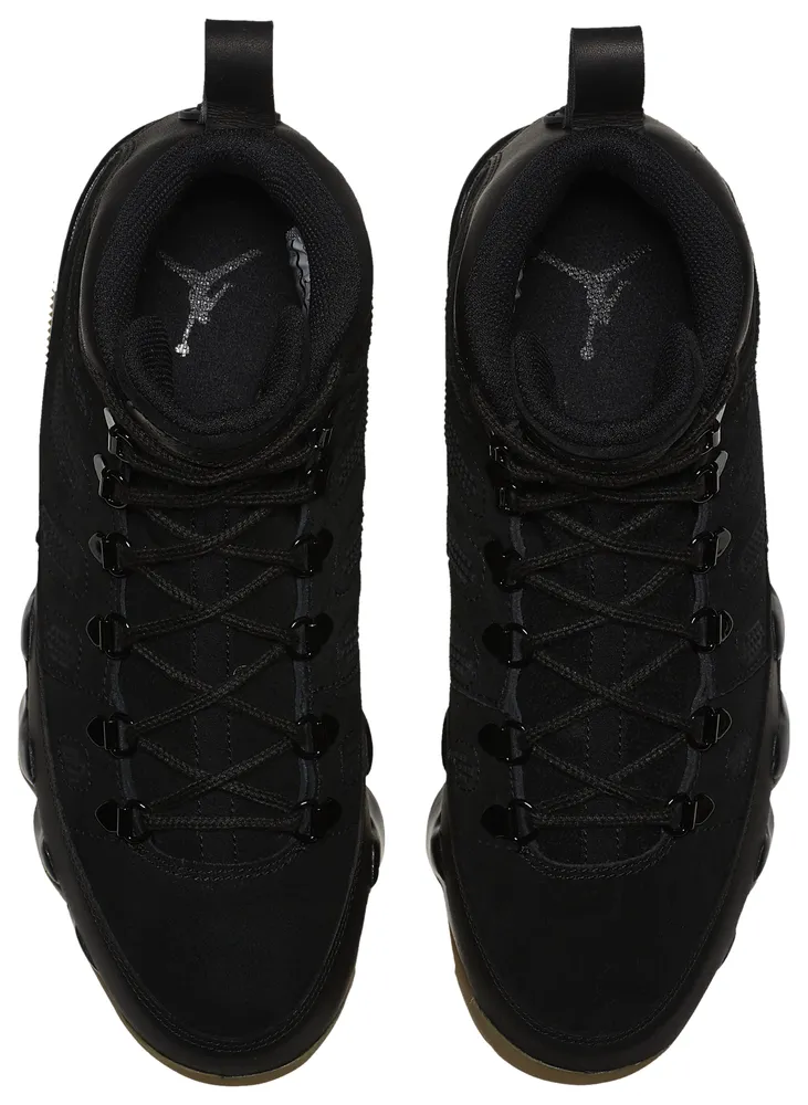 Jordan retro 9 clearance mens black and white