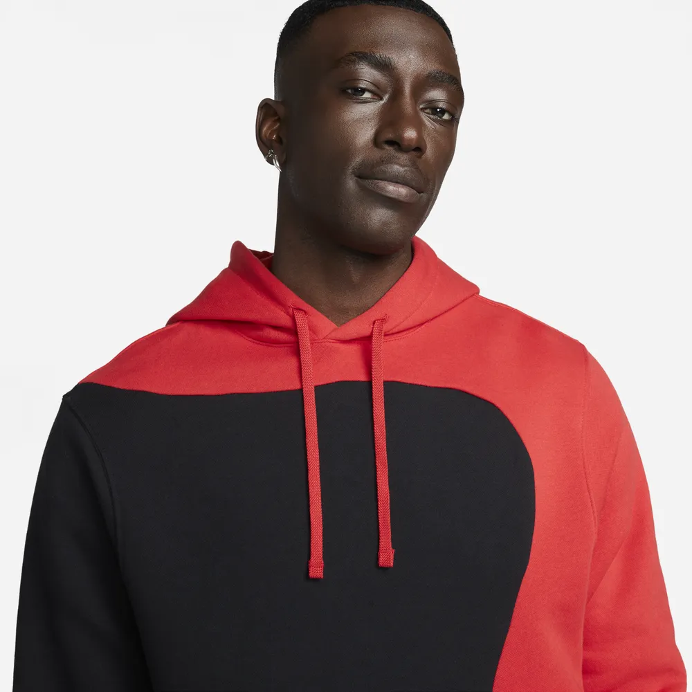 Red nike hoodie footlocker hot sale