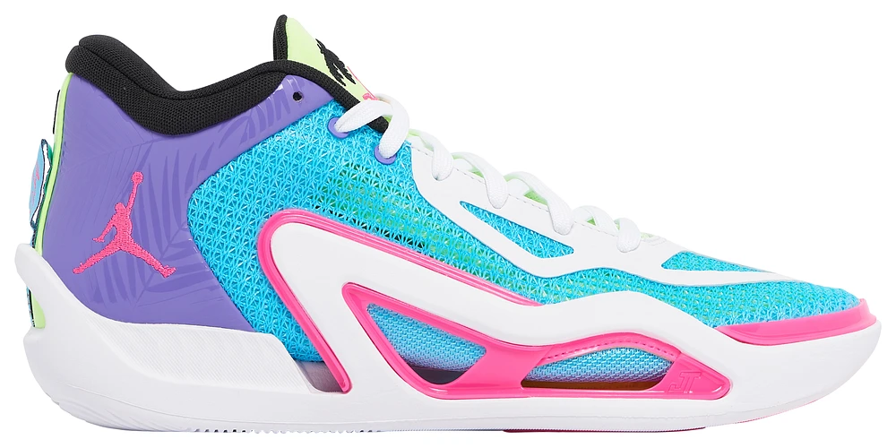 Jordan Mens Tatum 1 Wave Runner - Shoes Blue/Pink/Purple 